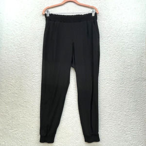 Athleta Pants Womens 10 Black Aliso Soft Jogger Travel Athleisure Workout Gym